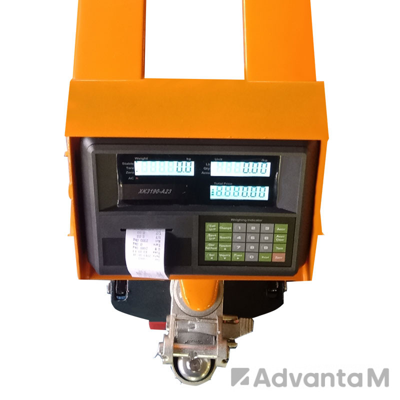 Гидравлическая тележка рохля с весами и принтером  PROLIFT CWP25 - 1