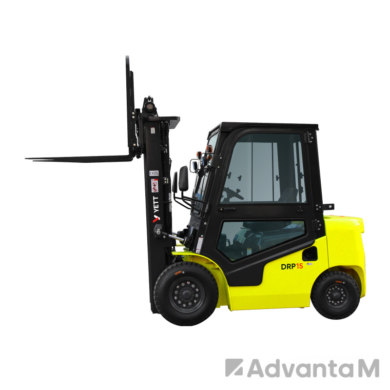 Дизельный погрузчик YETT DRP15-XCK2-M300-3W-CAB - 2