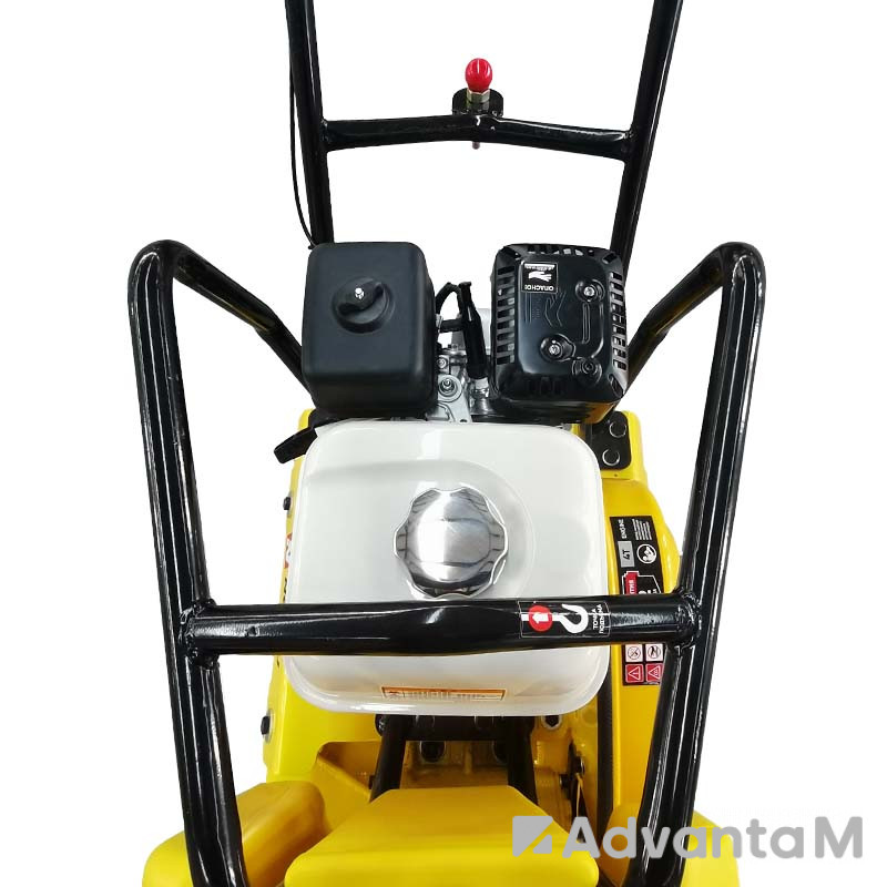 Виброплита бензиновая прямоходная (колесный комплект, бак для воды) NORSU RF-80TH - 2